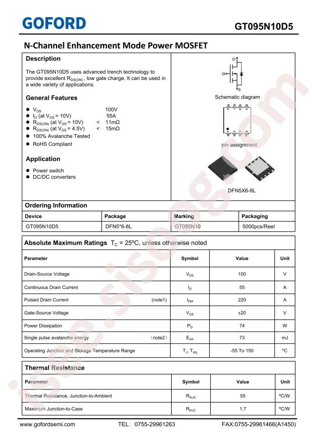 GT095N10D5