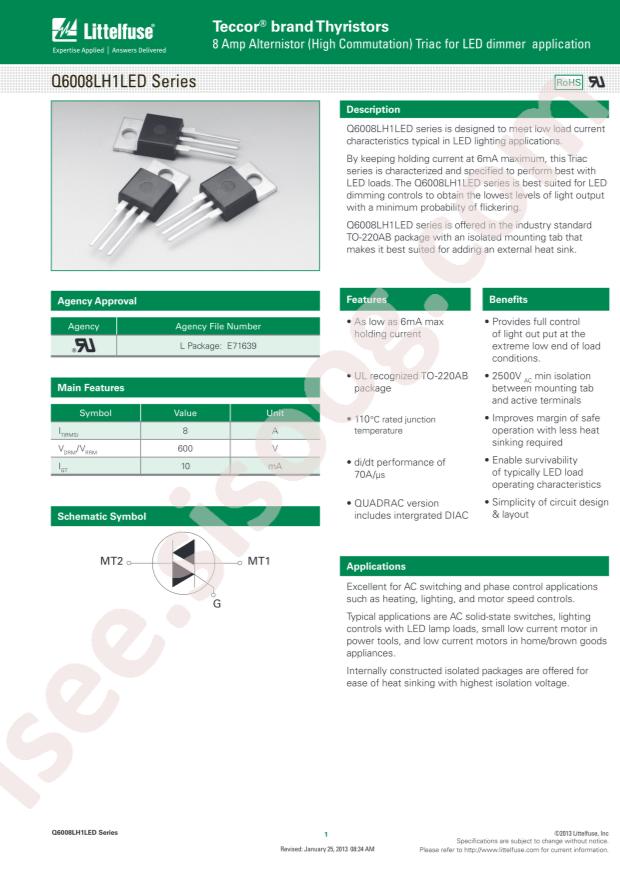 Q6008LH1LEDTP