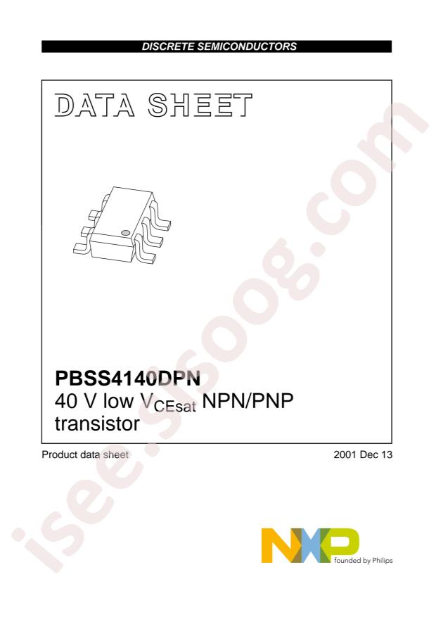 PBSS4140DPN,115