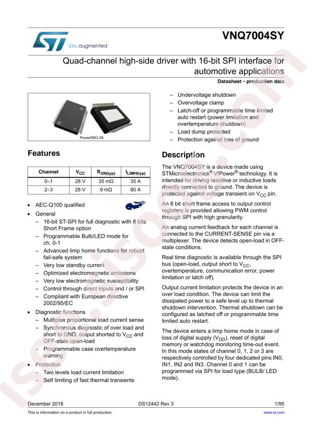 VNQ7004SYTR