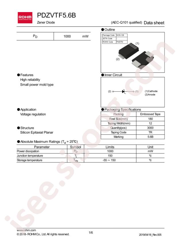 PDZVTFTR5.6B