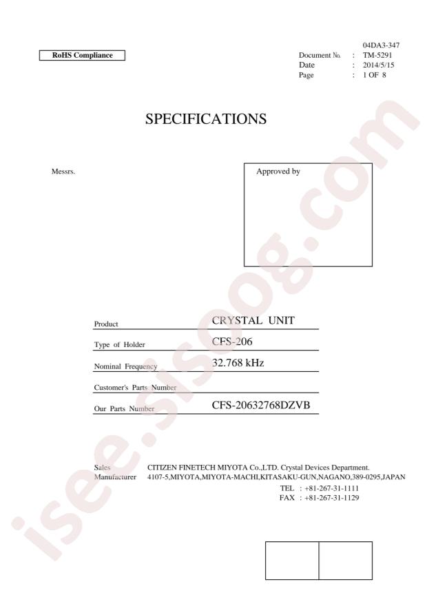 CFS20632768DZV