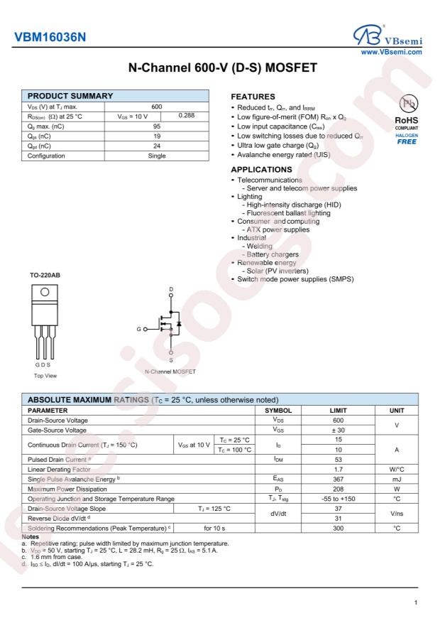 VBM16036N