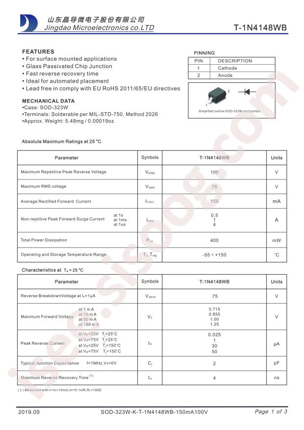 T-1N4148WB