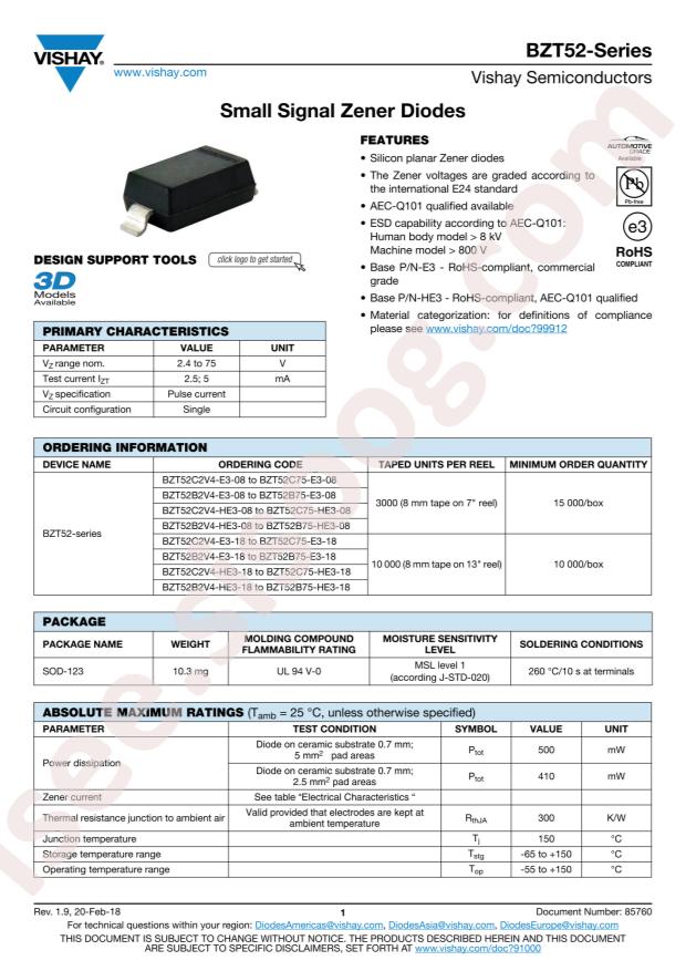 BZT52C5V6-E3-08