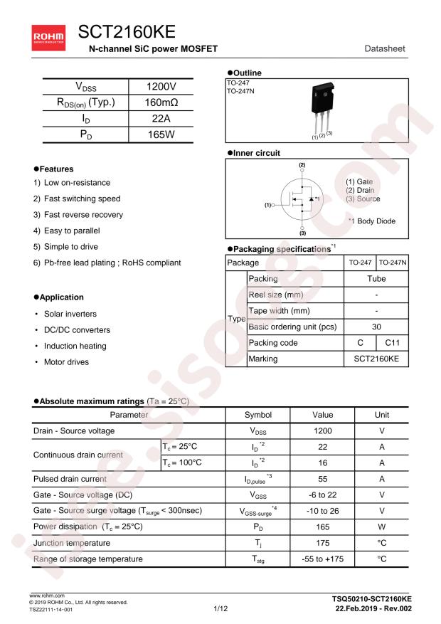 SCT2160KEC