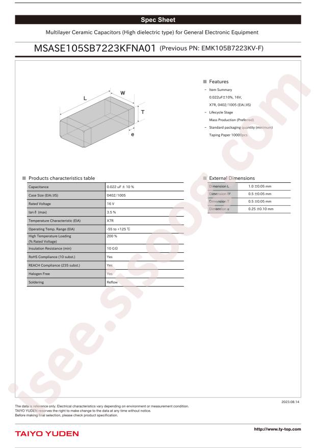 MSASE105SB7223KFNA01