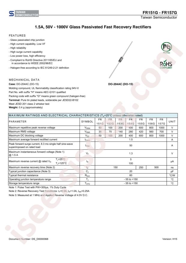 FR155G HROG