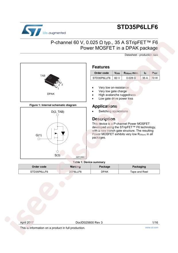 STD35P6LLF6