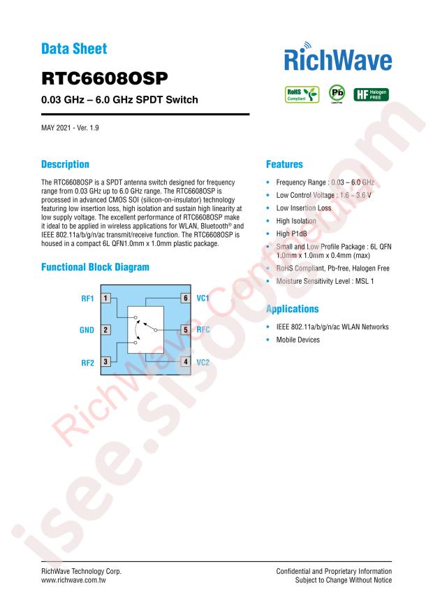 RTC6608OSP