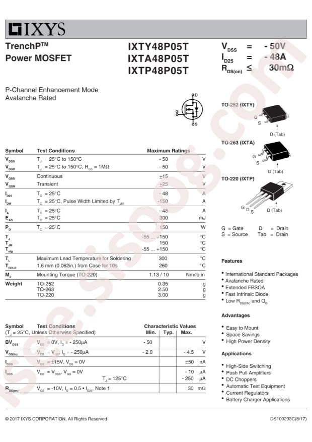 IXTY48P05T