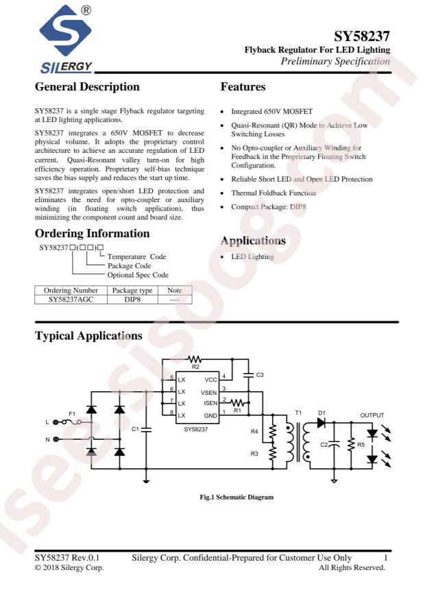 Silergy SY58237AGC