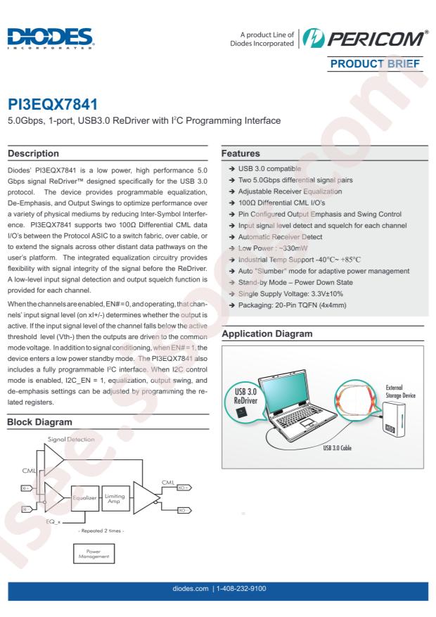 PI3EQX7841ZDEX
