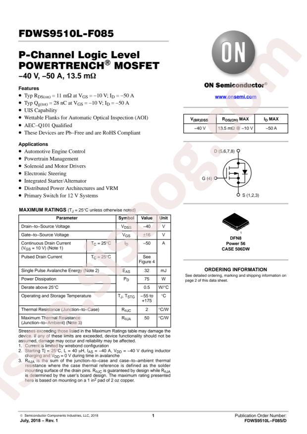 FDWS9510L-F085