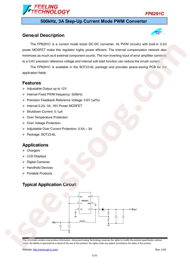FP6291CLR-G1