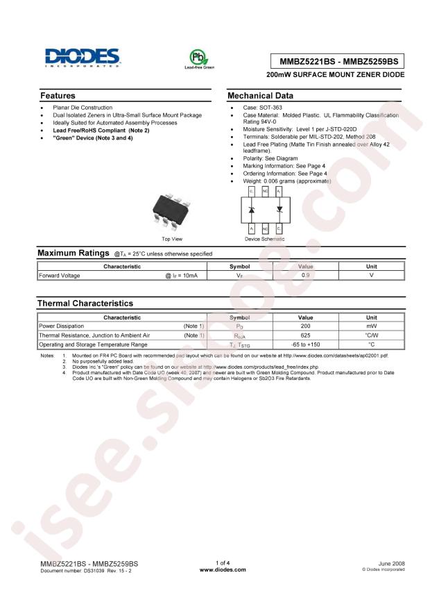 MMBZ5230BS-7-F