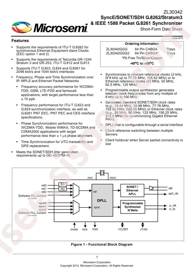 ZL30342GGG2