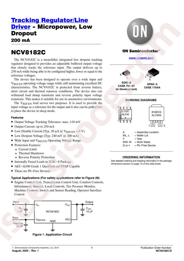 NCV8182CDTRKG