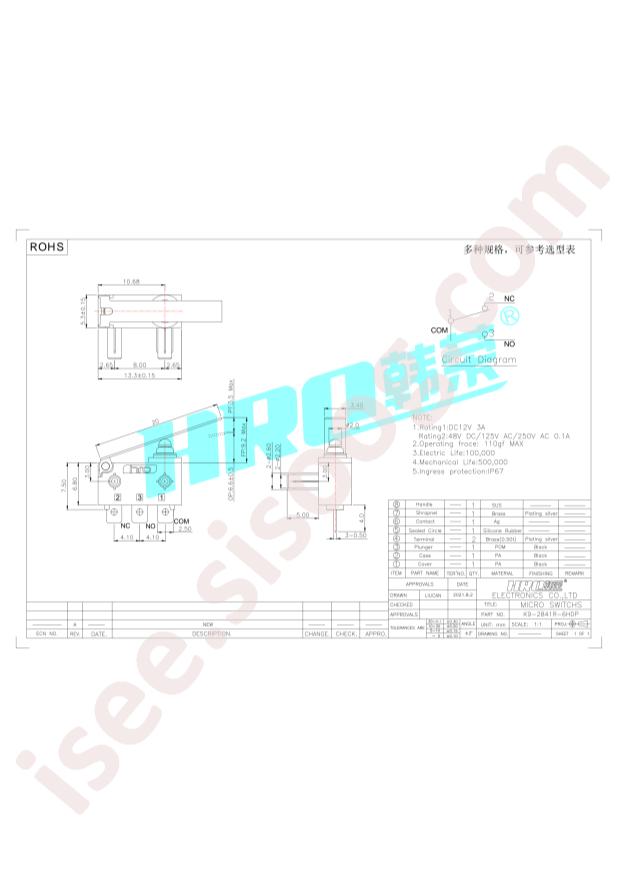 K9-2841R-6HDP