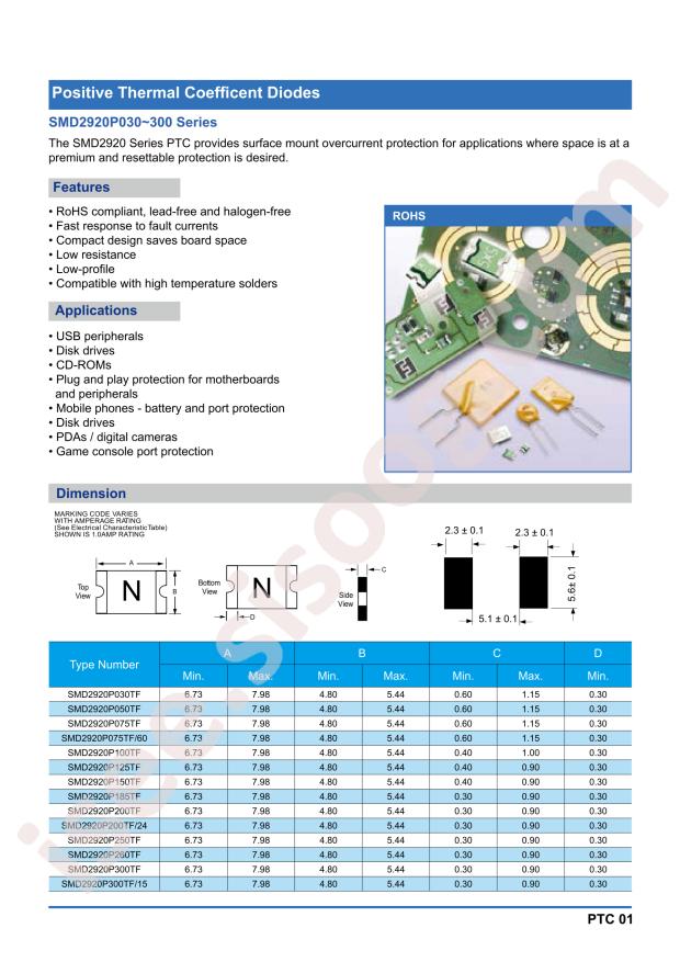 SMD2920P075TF/60