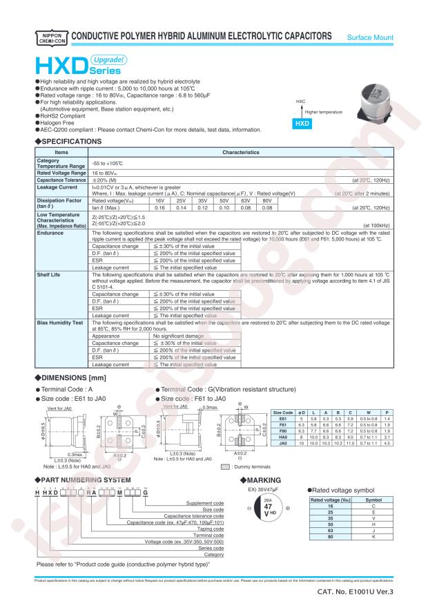 HHXD350ARA101MHA0G