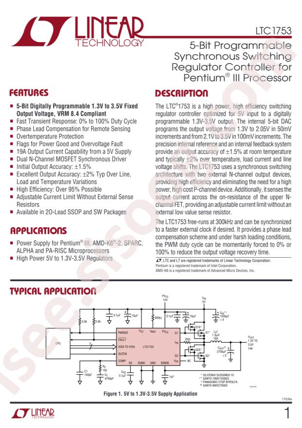 LTC1753CG#PBF