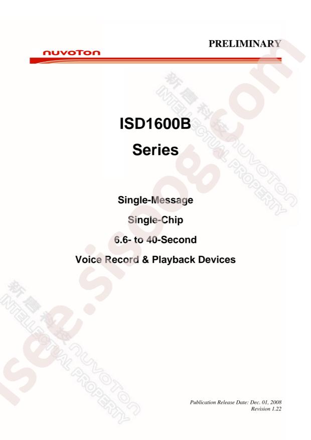 ISD1616BSYI
