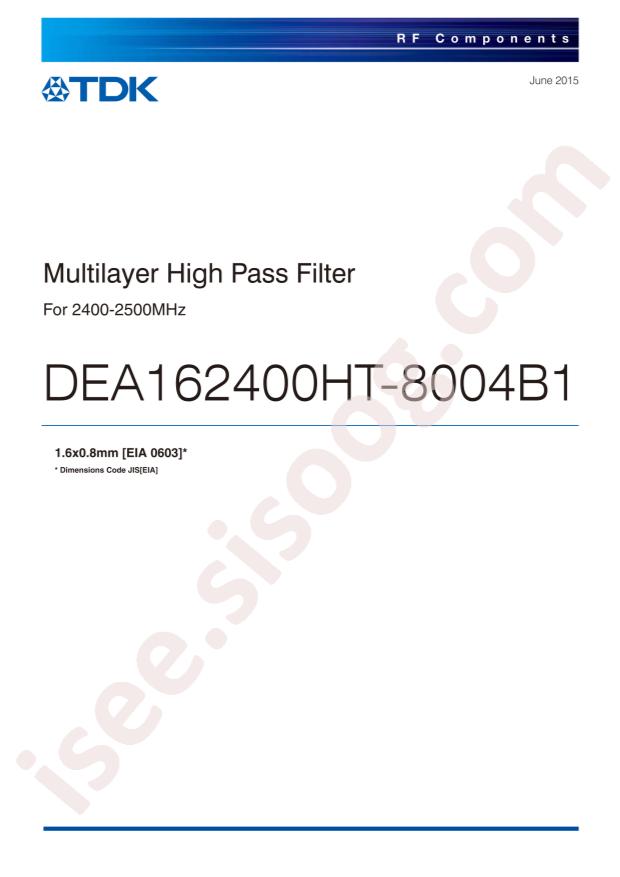 DEA162400HT-8004B1