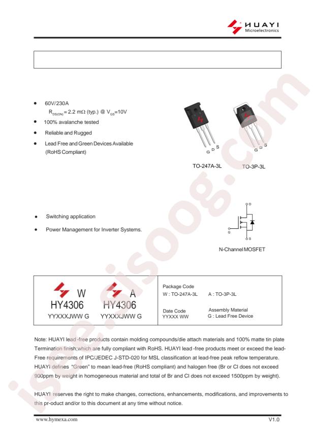 HY4306W
