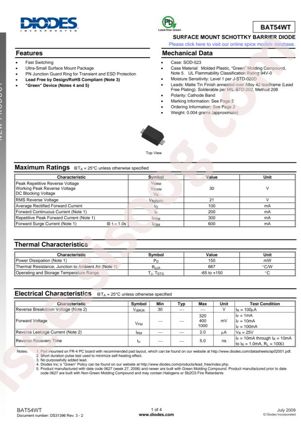 BAT54WT-7