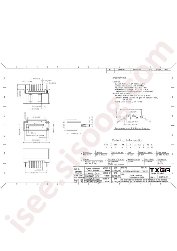 FST0705-MDS3003K6K