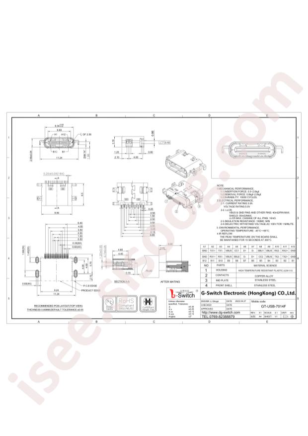 GT-USB-7014F