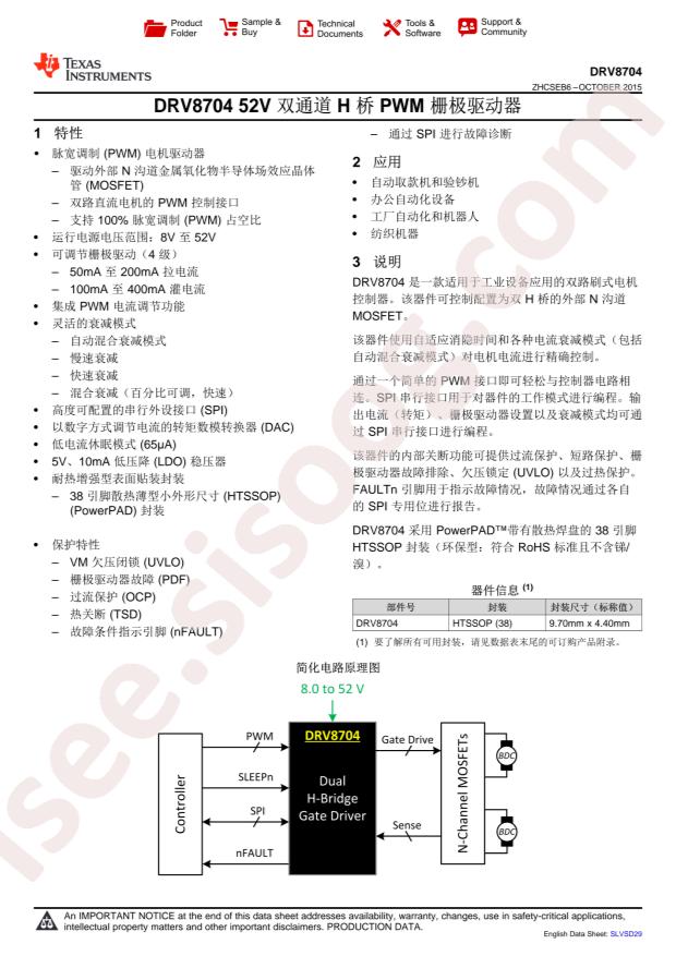 DRV8704DCPR