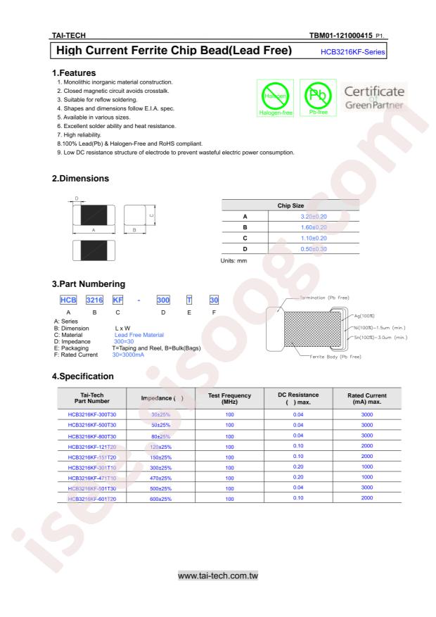 HCB3216KF-401T20