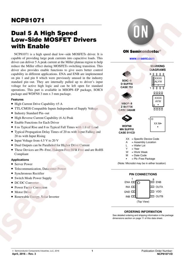 NCP81071BDR2G