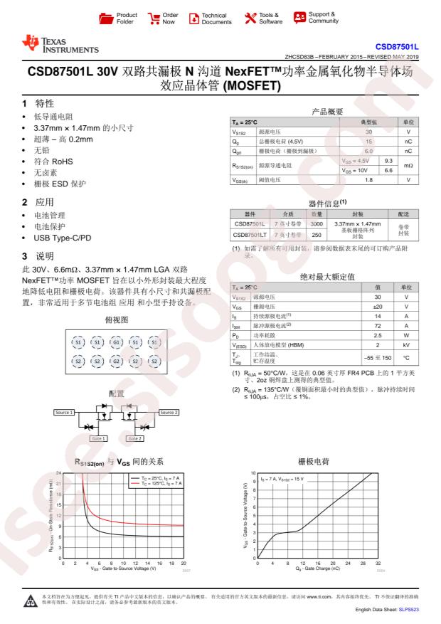 CSD87501L