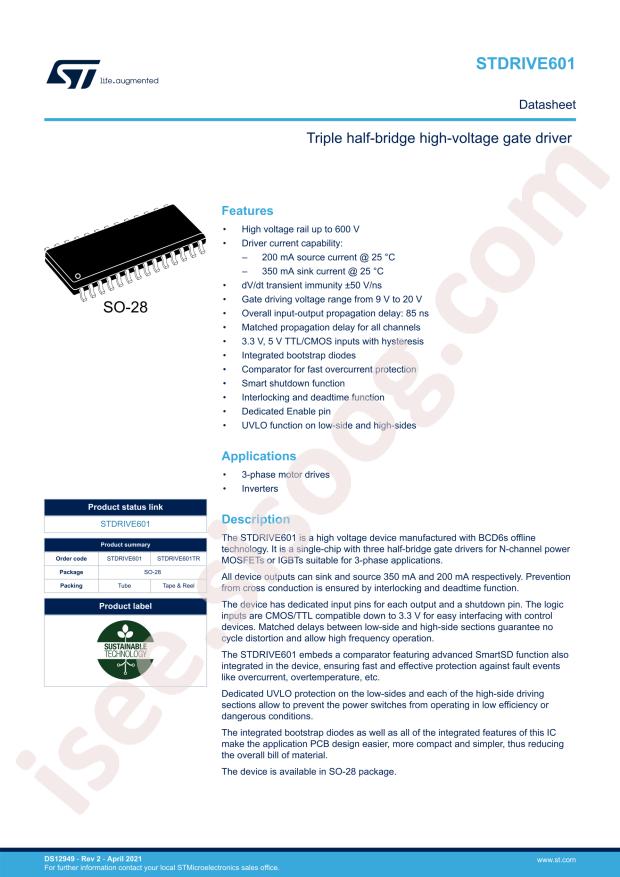 STDRIVE601