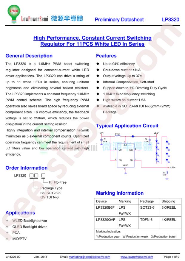 LP3320B6F