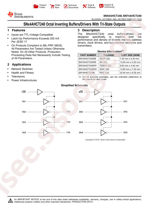 SN74AHCT240PWR