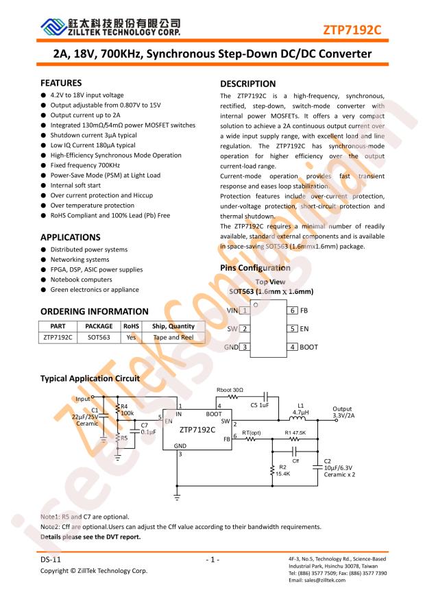 ZTP7192C
