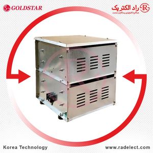 مقاومت صنعتی 40 اهم 3000 وات گلداستار