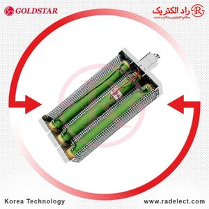 مقاومت صنعتی وات بالا 40 اهم 1500 وات گلداستار