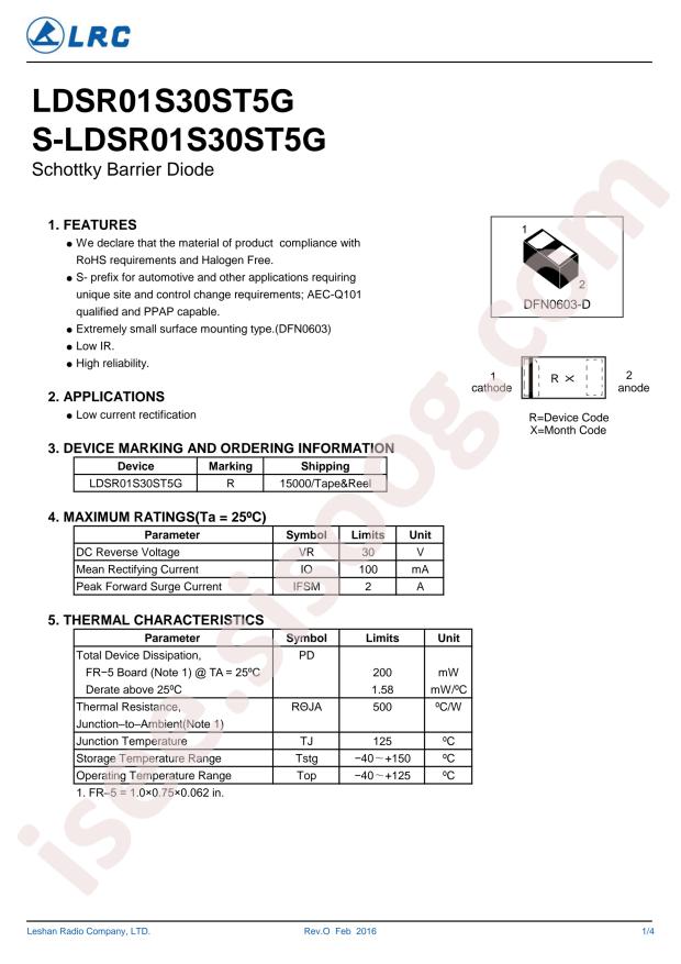 LDSR01S30ST5G