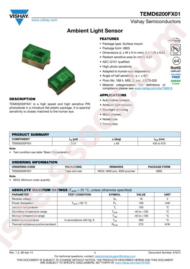TEMD6200FX01