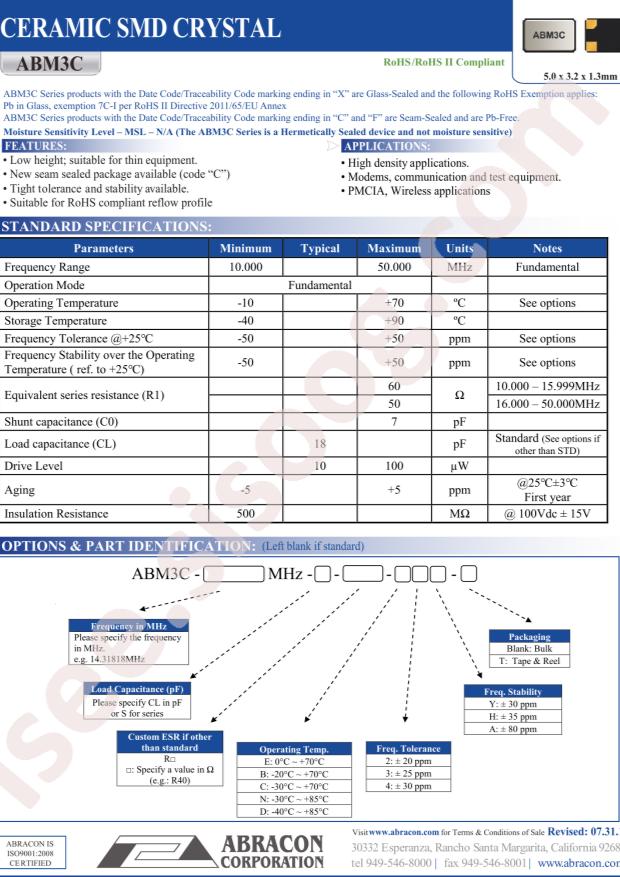 ABM3C-10.000MHZ-D4Y-T