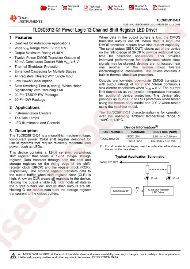 TLC6C5912GQPWRQ1