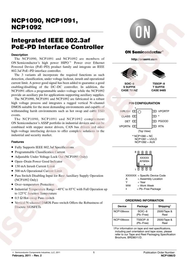 NCP1092DG