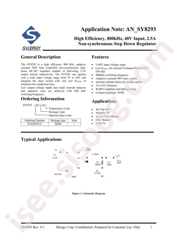 SY8293FCC