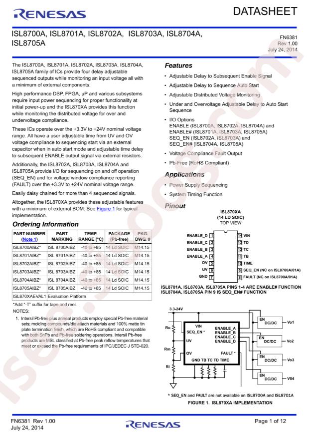 ISL8703AIBZ-T