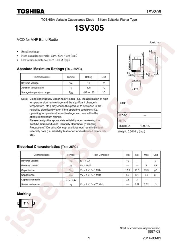 1SV305(TPH3F)